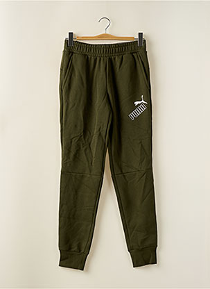 Jogging Sérigraphie Vert Puma Homme 2441867-vert00 Modz