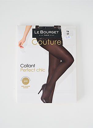 Bas Elastique À La Taille Noir Le Bourget Femme 2454143-noir00