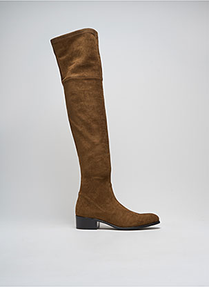 Cuissarde Taupe Cuissarde Marron Plate Cuissardes Plates Marron