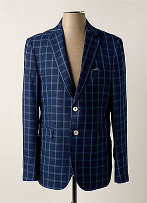 Blazer Coupe Cintrée Bleu Barutti Homme 2595064-bleu00 Modz