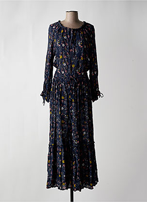 Robe Longue Manches Longues Noir Le Temps Des Cerises Femme