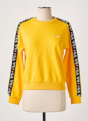 Sweat Fila Jaune Un Pull Fila Sweat-shirt Rose Fila Femme 2195392