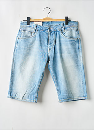 Bermuda Poches Bleu Pepe Jeans Homme 2449931-bleu00 Modz