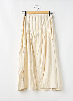 Jupe Longue Taille Haute Beige Na-kd Femme 2468903-beige0 Modz