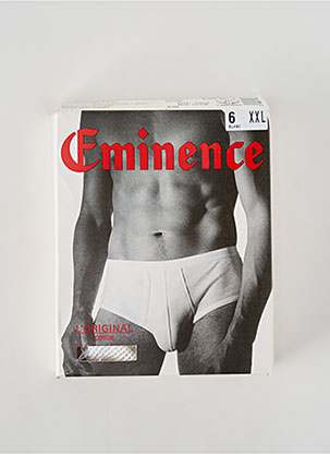 Slip Elastique À La Taille Blanc Eminence Homme 2492187-blanc0