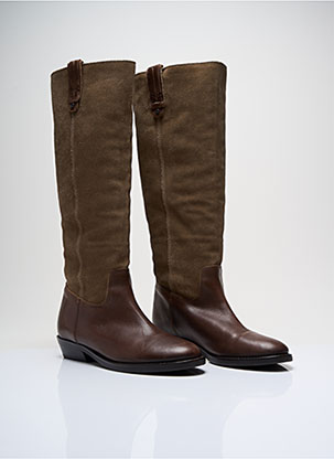 Bottines/Boots Fourrée Marron Massimo Dutti Femme 2507592-marron