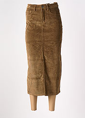 Jupe ONADO Taille 38 - Gris Clair - Coton Mélangé - Longueur Genou - Occasion Très Bon état