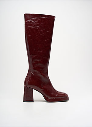 Cuissardes Bout Rond Violet Justfab Femme 2429002-violet Modz