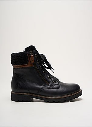 Bottines/Boots Talon Bas Noir Le Routard Femme 2577504-noir00 Modz