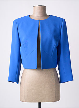 Boléro Tissage Crêpe Bleu Michaela Louisa Femme 2520258-bleu00