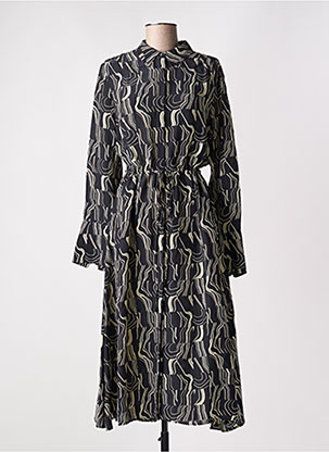 Robe Longue Manches Longues Beige Burton Femme 2359704-beige0 Modz