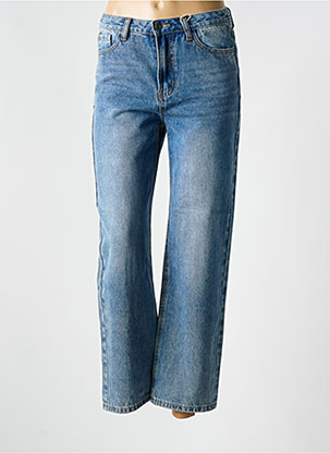 ao mama Jean Coupe Mom Effet Usé Bleu Only Femme - 2226637-bleu00 | Modz