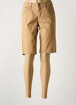 パンツ SAINT LAURENT Women Shorts  Burmudas 786680Y1A622965 Beige Bermuda Tissage Popeline Beige Saint James Femme - 2514510