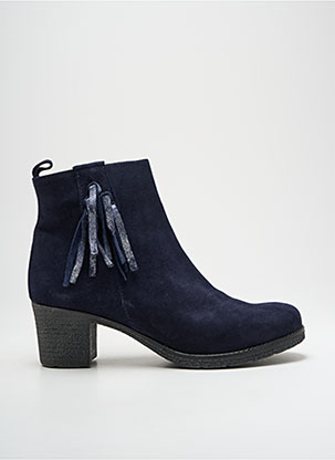 Bottines/Boots Nubuck Bleu Pinto Di Blu Femme 2568785-bleu00