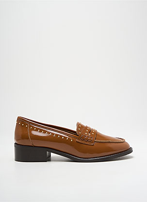 Mocassins Matière Lisse Noir Bronx Femme - 2389428-noir00 | Modz
