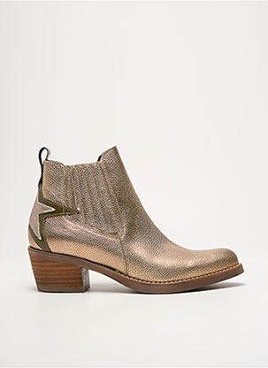 Bottines/Boots Matière Lisse Beige Pinto Di Blu Femme 2549782