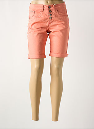 Short Taille Normale Orange Cream Femme 2578080-orange Modz
