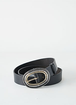Ceinture Effet Matière Satinée Noir Armani Femme 2594106-noir00