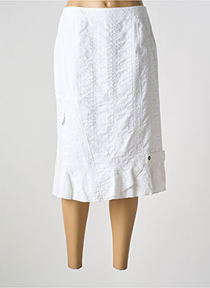 Jupe Mi-longue Stretch Rose Quattro Femme 2527659-rose00 Modz